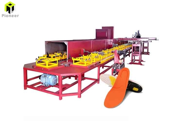 Máquina de moldear del 19m Ring Line de la plantilla ajustable de la PU