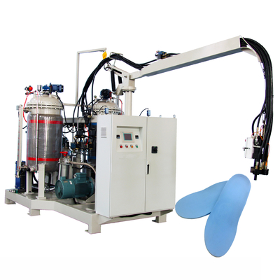 Máquina que hace espuma de alta presión de la PU de la plantilla del control del PLC