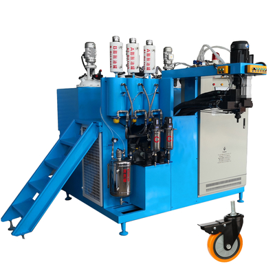 Máquina de bastidor del poliuretano de la rueda 45KW del equipaje