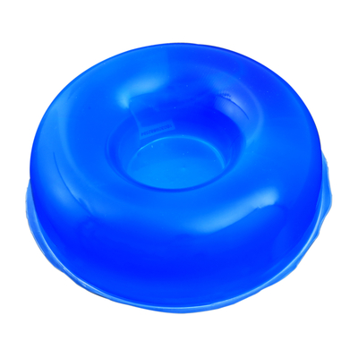 El gel quirúrgico azul rellena la colocación de productos moldeados poliuretano