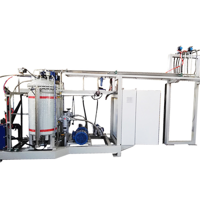 Máquina que hace espuma de alta presión de la PU de la plantilla del control del PLC