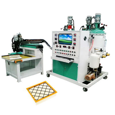 Máquina de dispensación de la junta de la PU de Rod Making 0.6MPa del filtro de aire